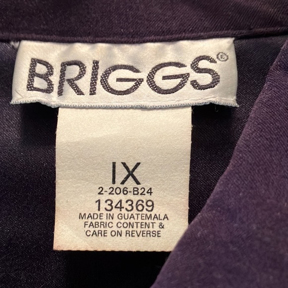 Like New Purple Microsuede Shirt, size 1X - Picture 2 of 5